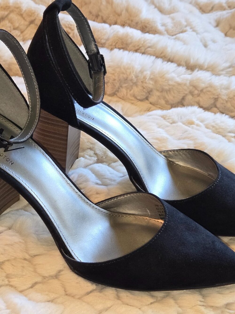 Worthington Black Suede Shoes